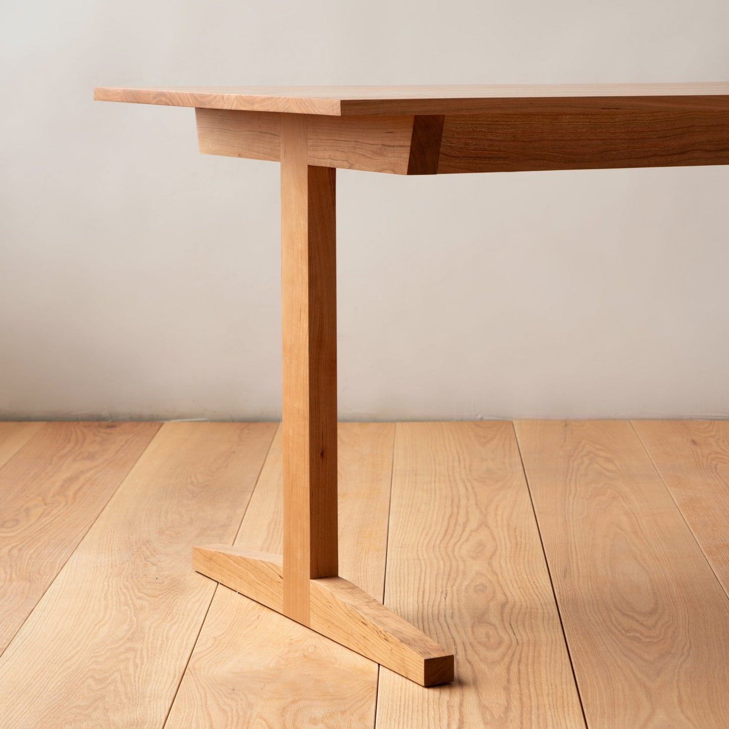 Modern Rectangle Wood Dining Table Cherry Wood Base for Dining Room Clearhalo 'Dining Tables & Seating' 'Dining Tables' 'dining_table' 'furn' 'furn_dining_table' 'Furniture' 'Kitchen & Dining Furniture' 7439188