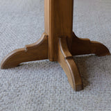 Modern Wood Geometric Dining Table Teak Wood Base for Dining Room Clearhalo 'Dining Tables & Seating' 'Dining Tables' 'dining_table' 'furn' 'furn_dining_table' 'Furniture' 'Kitchen & Dining Furniture' 7439280