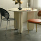 Nordic Round Wood Dining Table White Wooden Legs for Dining Room Clearhalo 'Dining Tables & Seating' 'Dining Tables' 'dining_table' 'furn' 'furn_dining_table' 'Furniture' 'Kitchen & Dining Furniture' 7439304