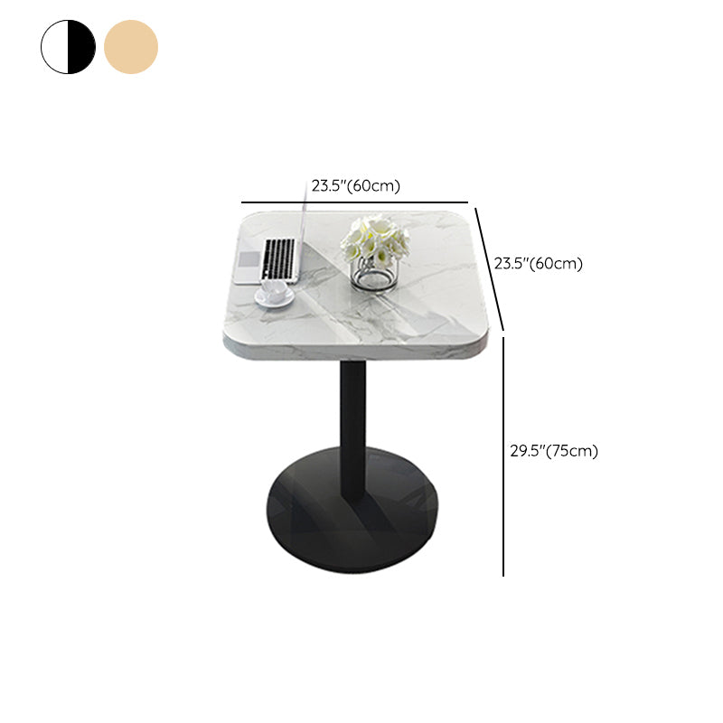 Modern Dining Table Square Dining Table for Kitchen Dining Room