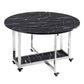 Moderne eettafel metalen ondersteltafel voor keukeneetkamer