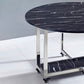 Moderne eettafel metalen ondersteltafel voor keukeneetkamer