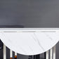 Moderne eettafel metalen ondersteltafel voor keukeneetkamer