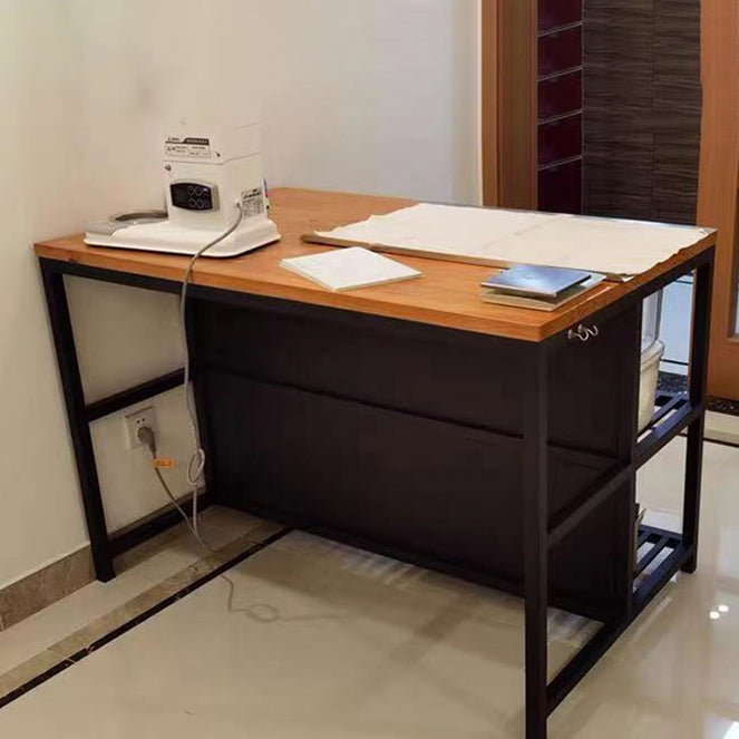 Mesa moderna de la mesa de preparación de madera de la isla de la isla para sala de cocina