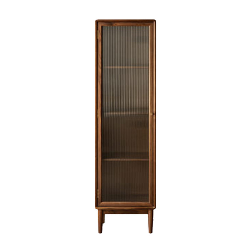 Server da pranzo contemporaneo Walnut Wood Buffet Server per sala da pranzo