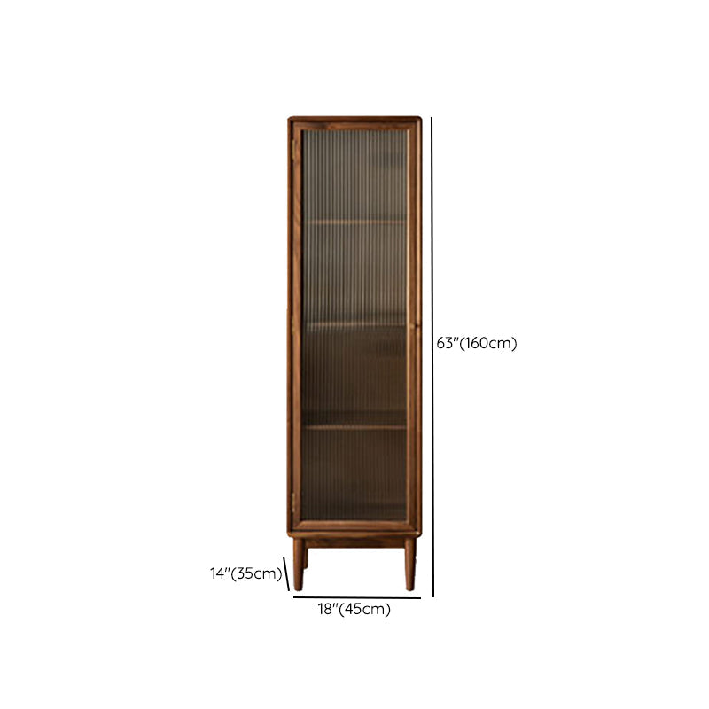 Server da pranzo contemporaneo Walnut Wood Buffet Server per sala da pranzo