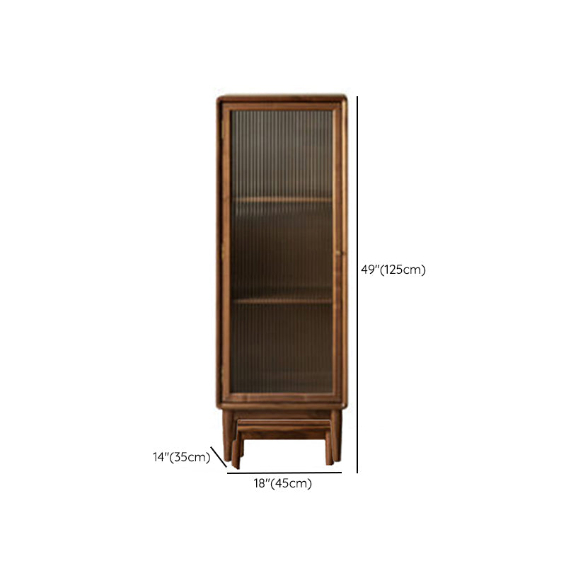 Server da pranzo contemporaneo Walnut Wood Buffet Server per sala da pranzo