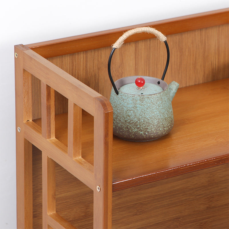 Modern Sideboard Cabinet Bamboo Sideboard with Drawers for Kitchen Clearhalo 'buffet_sideboard' 'Buffets & Sideboards' 'furn' 'furn_buffet_sideboard' 'Furniture' 'Kitchen & Dining Furniture' 7439592