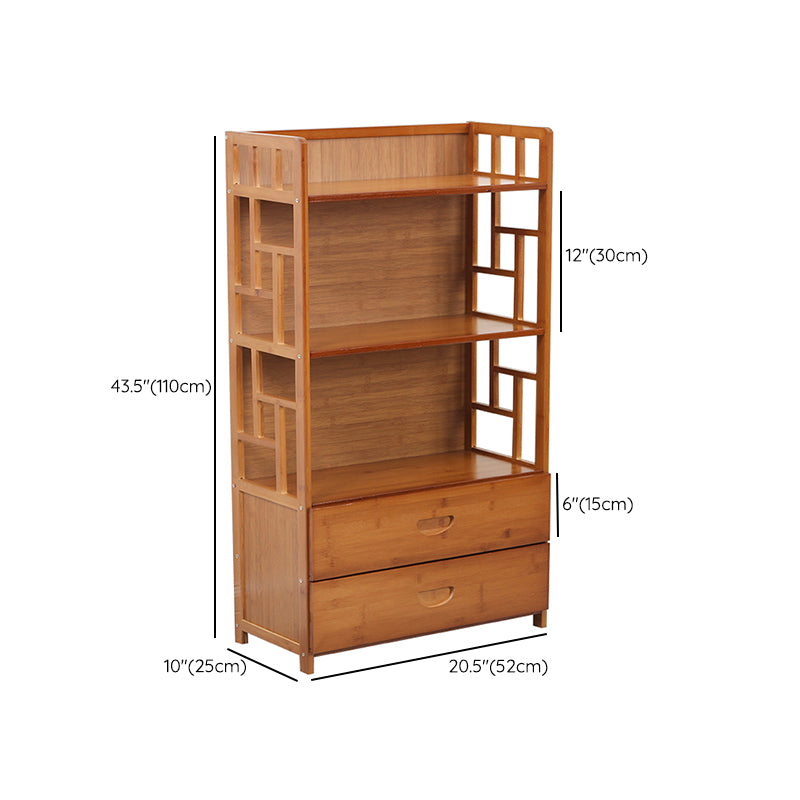 Modern Sideboard Cabinet Bamboo Sideboard with Drawers for Kitchen Clearhalo 'buffet_sideboard' 'Buffets & Sideboards' 'furn' 'furn_buffet_sideboard' 'Furniture' 'Kitchen & Dining Furniture' 7439602