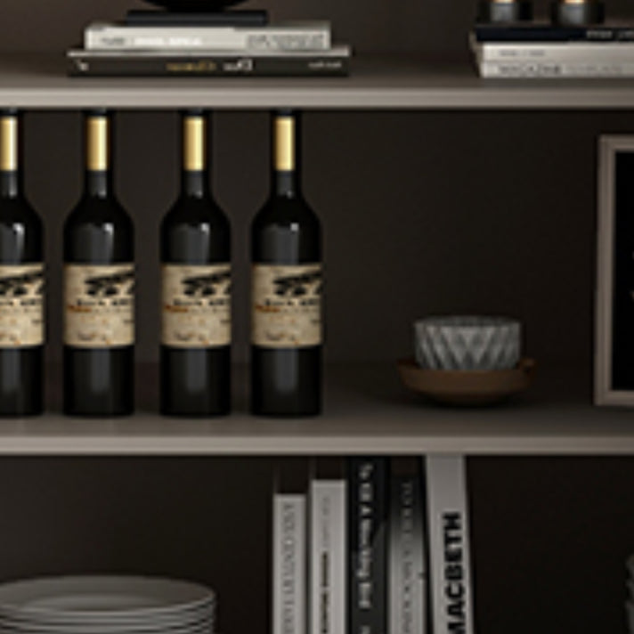 Glam Sideboard Marble Sideboard Cabinet with Doors for Kitchen Clearhalo 'buffet_sideboard' 'Buffets & Sideboards' 'furn' 'furn_buffet_sideboard' 'Furniture' 'Kitchen & Dining Furniture' 7439691