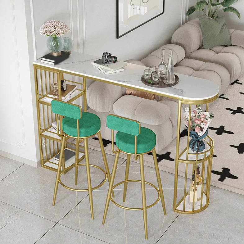 Juego de comedor de piedra estilo Glam, juego de Pub especial de 1/2/3 piezas para interior