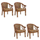 Modern Kitchen Dining Chair Solid Wood Dining Chair with Cushion