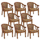 Modern Kitchen Dining Chair Solid Wood Dining Chair with Cushion