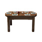 Extendable Dining Table Wood Dining Table for Kitchen Dining Room Walnut Without Chairs Clearhalo 'Dining Tables & Seating' 'Dining Tables' 'dining_table' 'furn' 'furn_dining_table' 'Furniture' 'Kitchen & Dining Furniture' 7443163