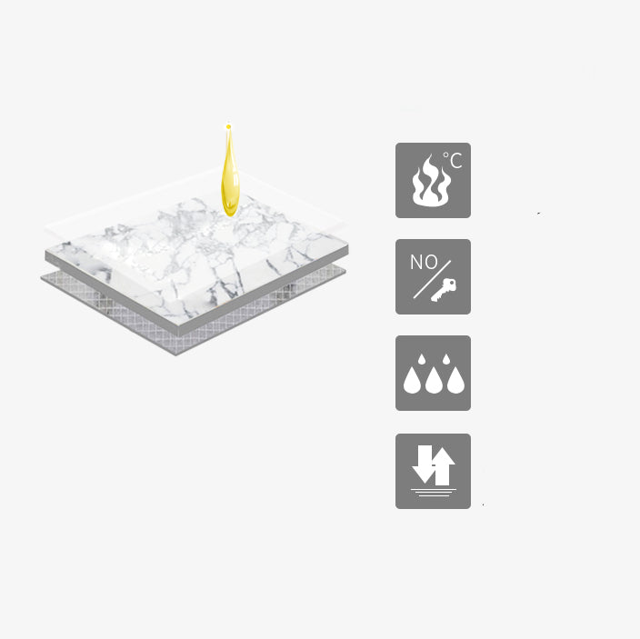 4 Legs Dining Table Victorian Style Rectangle Marble Dinette Table Clearhalo 'Dining Tables & Seating' 'Dining Tables' 'dining_table' 'furn' 'furn_dining_table' 'Furniture' 'Kitchen & Dining Furniture' 7443176