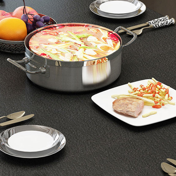 Eenvoud Rechthoek Eettafel Stenen Eetkamercollectie met 4 poten