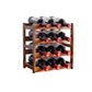 Modern Tabletop Wine Bottle Rack Solid Wood Wine Bottle Rack for Home