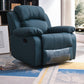 Contemporary Wing Chair Recliner Metal Solid Color Arm Swivel Rocker Indoor Clearhalo 'Chairs & Seating' 'furn' 'furn_recliners' 'Furniture' 'Living Room Furniture' 'Recliners' 7444057
