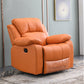 Contemporary Wing Chair Recliner Metal Solid Color Arm Swivel Rocker Indoor Clearhalo 'Chairs & Seating' 'furn' 'furn_recliners' 'Furniture' 'Living Room Furniture' 'Recliners' 7444064