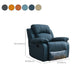Contemporary Wing Chair Recliner Metal Solid Color Arm Swivel Rocker Indoor Clearhalo 'Chairs & Seating' 'furn' 'furn_recliners' 'Furniture' 'Living Room Furniture' 'Recliners' 7444072