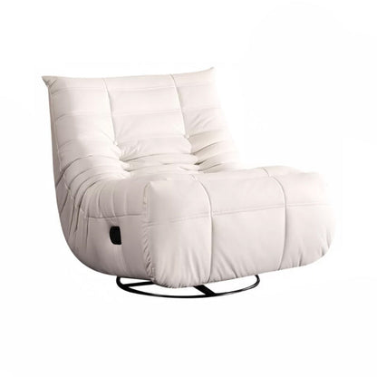 Ricevitore di alette contemporanee reclinabile a pezzi di colore solido per interni