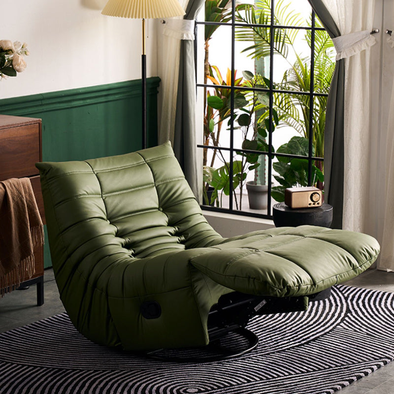 Ricevitore di alette contemporanee reclinabile a pezzi di colore solido per interni