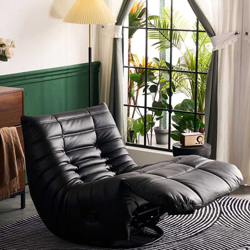 Ricevitore di alette contemporanee reclinabile a pezzi di colore solido per interni