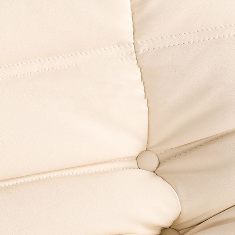 Ricevitore di alette contemporanee reclinabile a pezzi di colore solido per interni