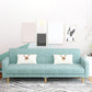 Contemporary 30.7" H Biscuit Back Sofa Square Arm Convertible Sleeper Sofa