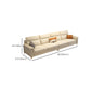 Glam Faux Leather Sectionals Pillow Top Top Brass Sectional Sapa pour le salon