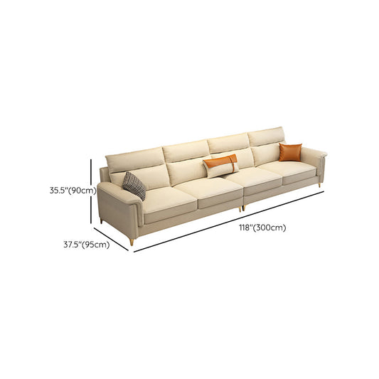 Glam faux lederen sectionals kussen bovenarm sectionele bank voor de woonkamer