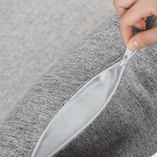 Divano sezionale in tessuto scandinavo divano a braccio quadrato per appartamento