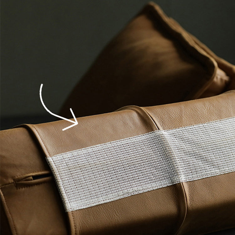 29.92 "ハイクッションソファミッドセンチュリーモダンアームレスソファ枕付き