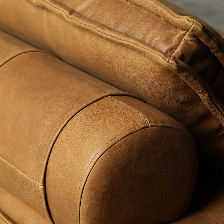 29.92 "ハイクッションソファミッドセンチュリーモダンアームレスソファ枕付き