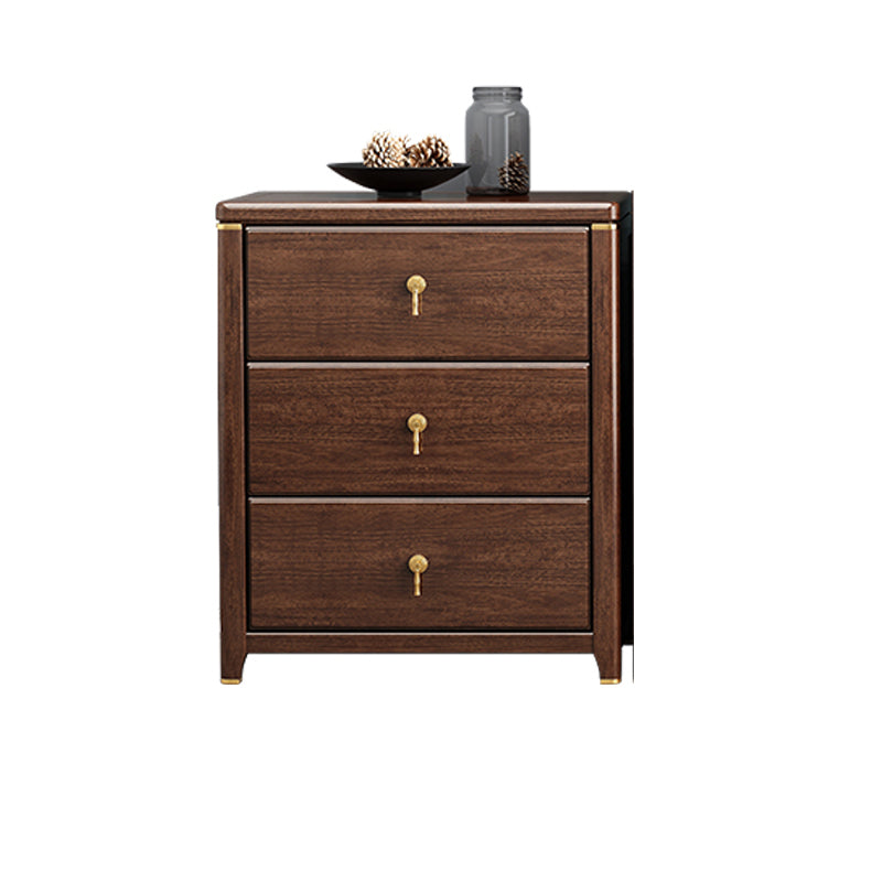 Mobile laterale standard in legno massiccio moderno moderno moderno con cassetti