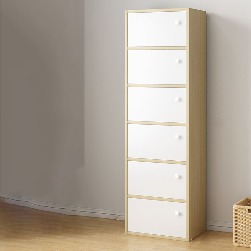 Modern Accent Cabinet Scratch Resistant Wood Cabinet with Doors