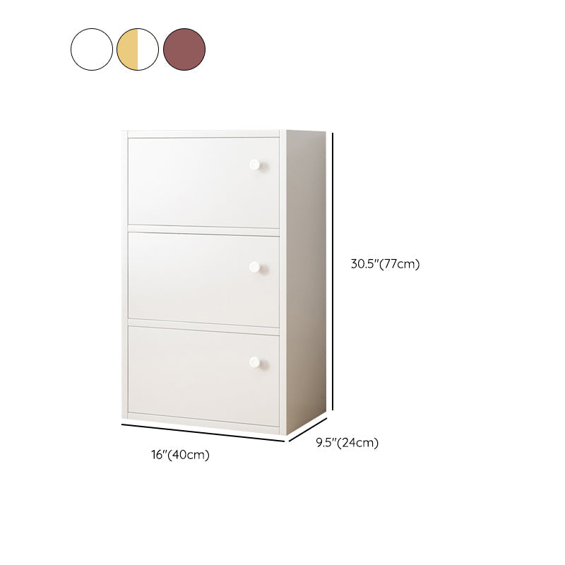 Modern Accent Cabinet Scratch Resistant Wood Cabinet with Doors