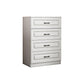 Wood Standard Side Cabinet Stain Resistant Storage Cabinet with Drawers Clearhalo 'Cabinets & Chests' 'cabinets_chests' 'furn' 'furn_cabinets_chests' 'Furniture' 'Living Room Furniture' 7445784