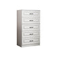 Wood Standard Side Cabinet Stain Resistant Storage Cabinet with Drawers Clearhalo 'Cabinets & Chests' 'cabinets_chests' 'furn' 'furn_cabinets_chests' 'Furniture' 'Living Room Furniture' 7445785