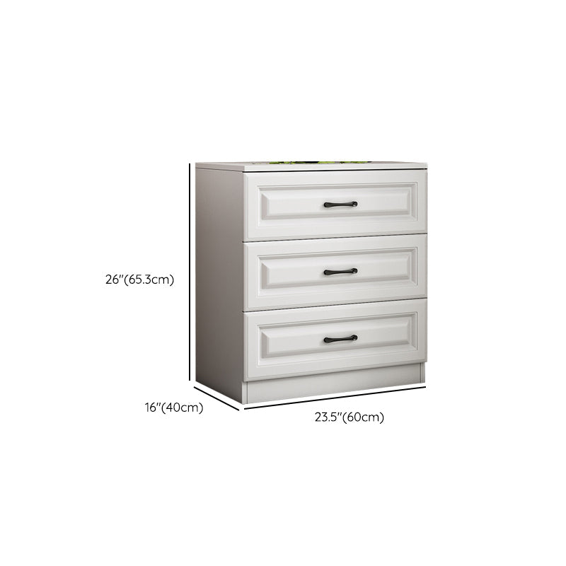 Wood Standard Side Cabinet Stain Resistant Storage Cabinet with Drawers Clearhalo 'Cabinets & Chests' 'cabinets_chests' 'furn' 'furn_cabinets_chests' 'Furniture' 'Living Room Furniture' 7445788