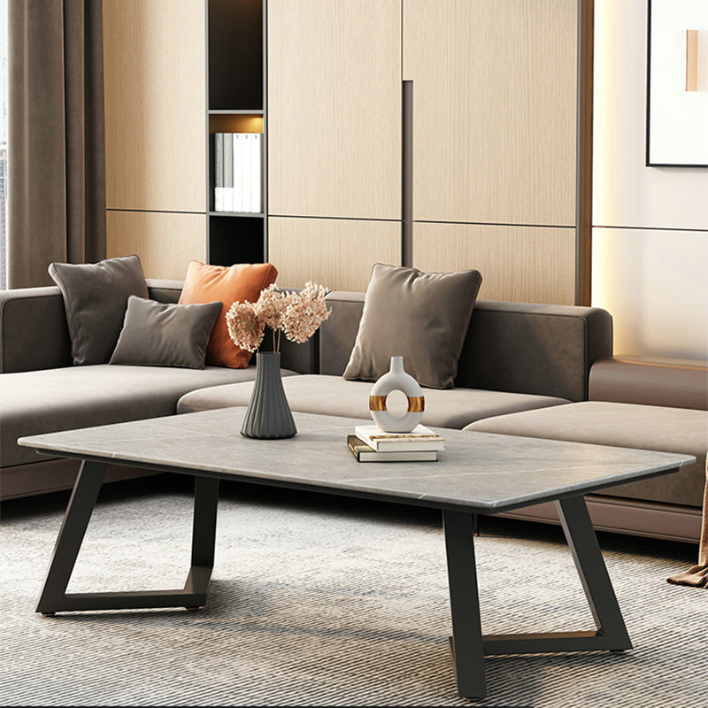 Slate Top Coffee Cocktail Table Frame Rectangle Coffee or End Table