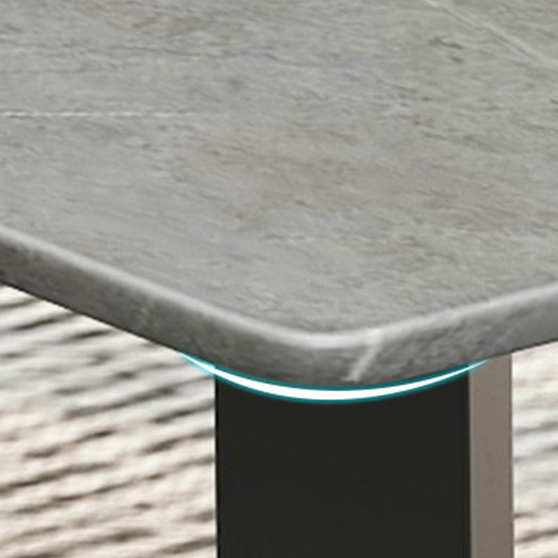 Slate Top Coffee Cocktail Table Frame Rectangle Coffee or End Table