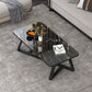 Glass Top Coffee Cocktail Table Frame Rectangle Coffee or End Table
