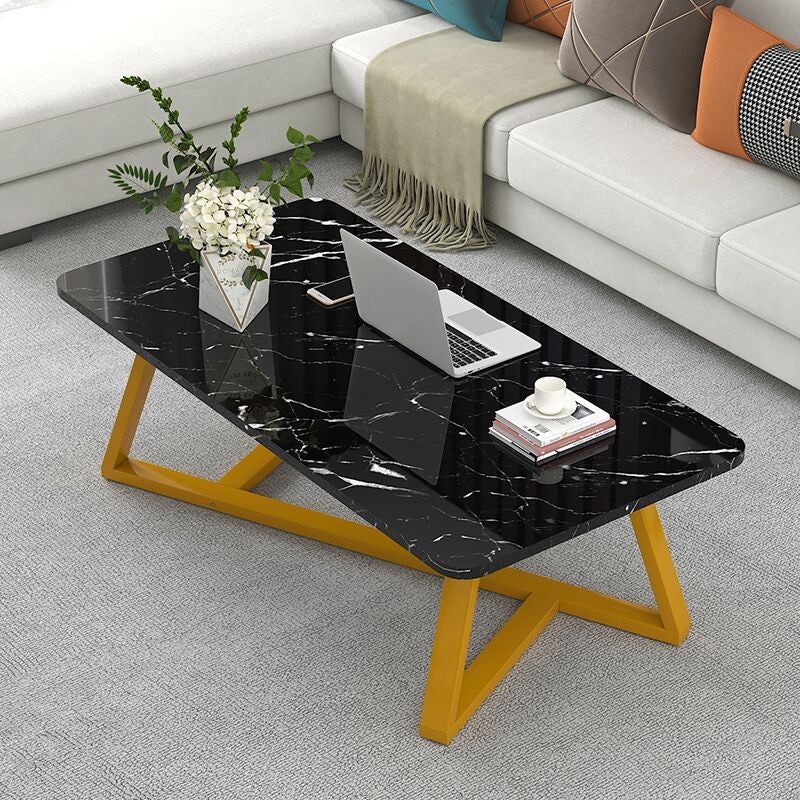 Glass Top Coffee Cocktail Table Frame Rectangle Coffee or End Table