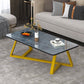 Glass Top Coffee Cocktail Table Frame Rectangle Coffee or End Table