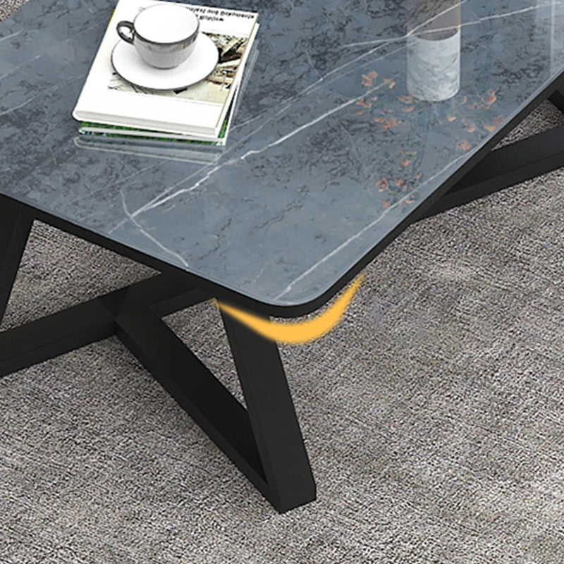 Glass Top Coffee Cocktail Table Frame Rectangle Coffee or End Table