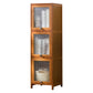 Glass Door Cabinet Scratch Resistant Accent Cabinet with Doors Clearhalo 'Cabinets & Chests' 'cabinets_chests' 'furn' 'furn_cabinets_chests' 'Furniture' 'Living Room Furniture' 7445929