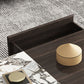 31" Wide Contemporary Cocktail Table Stone Coffee Cocktail Table Clearhalo 'Coffee & Accent Tables' 'Coffee Tables' 'coffee_tables' 'furn' 'furn_coffee_tables' 'Furniture' 'Living Room Furniture' 7445957