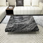 11"H Contemporary Cocktail Table Stone Square Coffee Cocktail Table Clearhalo 'Coffee & Accent Tables' 'Coffee Tables' 'coffee_tables' 'furn' 'furn_coffee_tables' 'Furniture' 'Living Room Furniture' 7446011