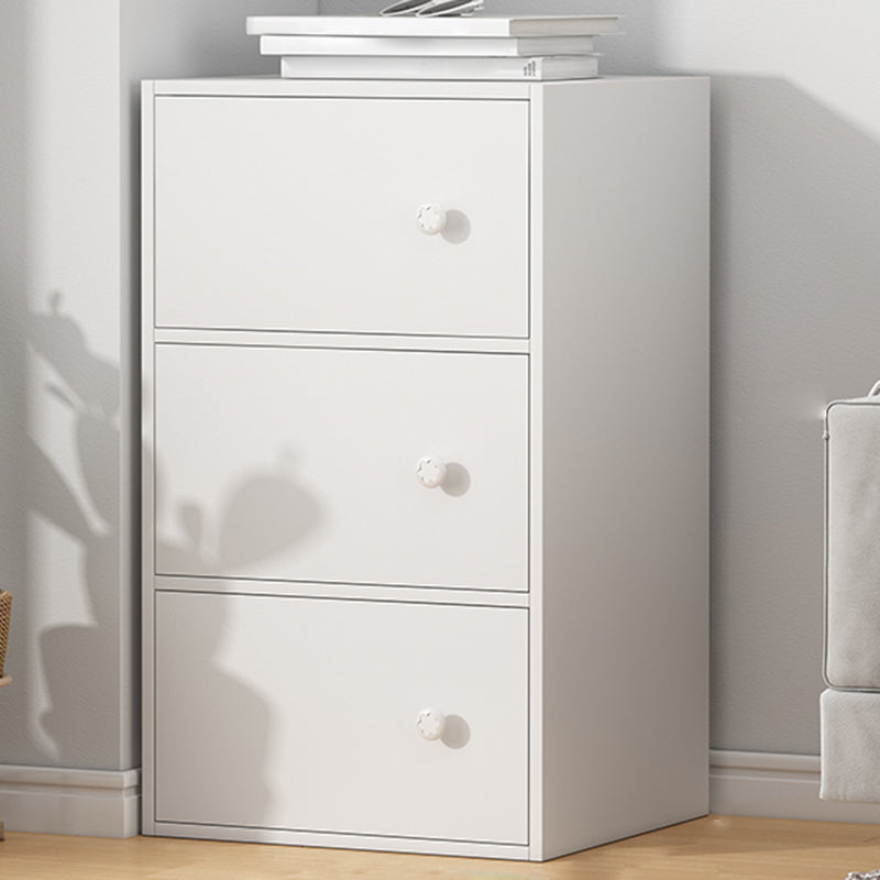 Modern Accent Cabinet Standard No Distressing Wood Cabinet with Doors 15.7"L x 11.8"W x 30.3"H White Clearhalo 'Cabinets & Chests' 'cabinets_chests' 'furn' 'furn_cabinets_chests' 'Furniture' 'Living Room Furniture' 7446036